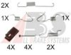 OJD 1050898 Accessory Kit, parking brake shoes